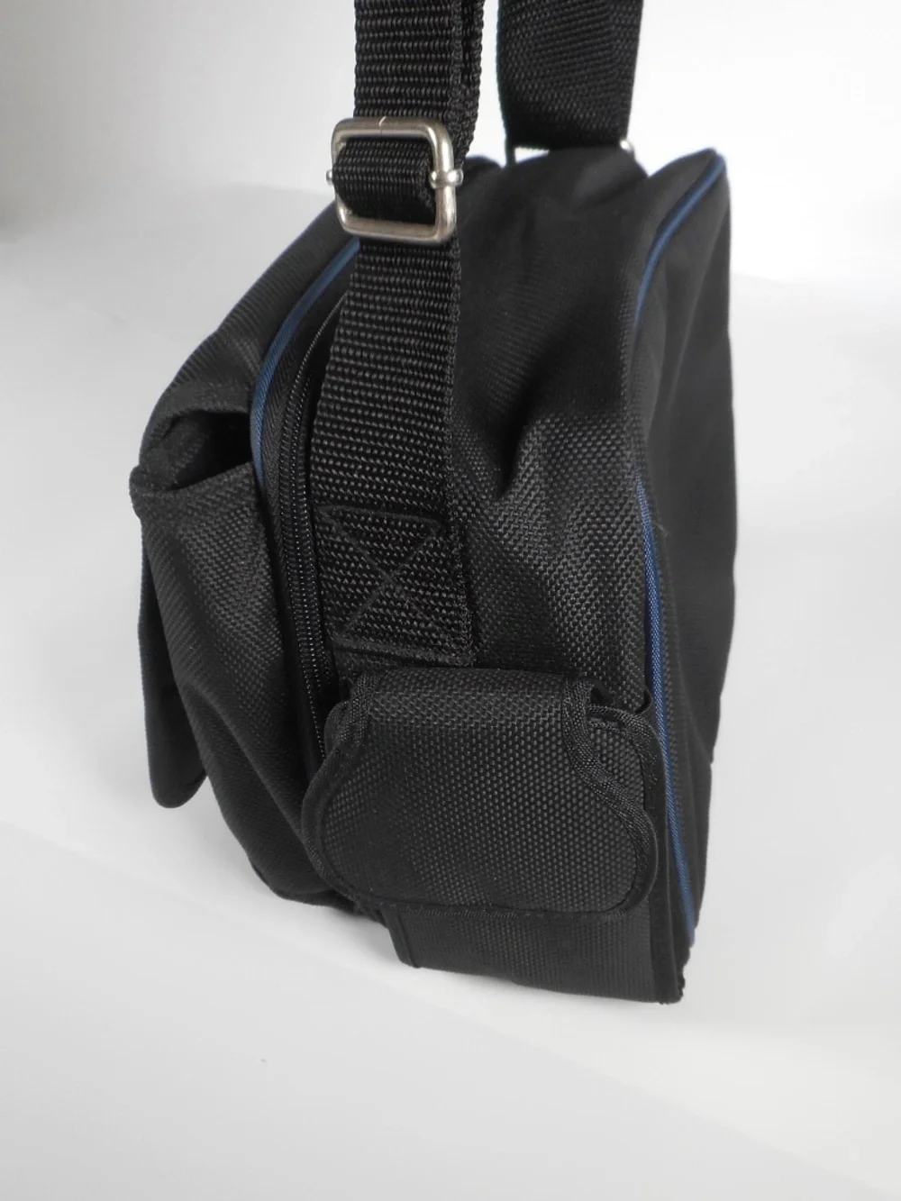 VTG Sony Playstation PS1 Black Game Carrying Case Travel Bag w Strap Gamer XLNT